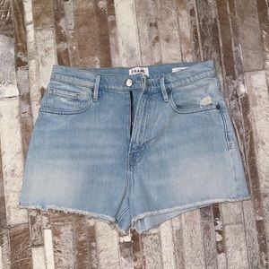 Frame Le vintage cut off jean shorts 29